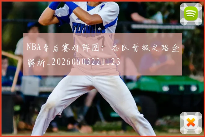 NBA季后赛对阵图：各队晋级之路全解析_20260603221123